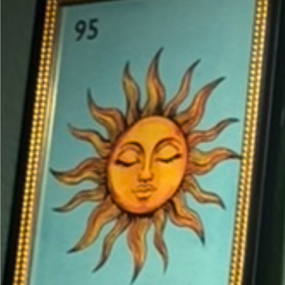Wall Art La Loteria Prints- New Framed
El Sol- Sun Art ☀️🌞